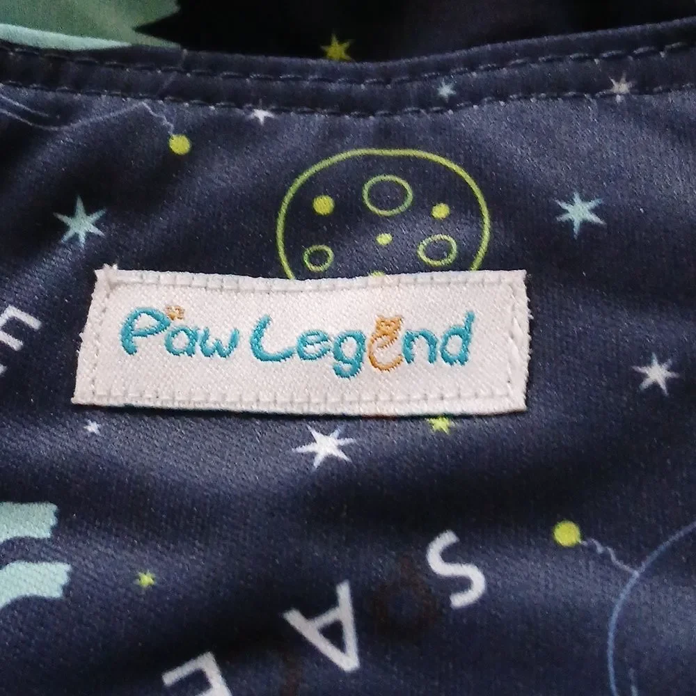 Paw Legend blue dinosaur male reusable diaper bellyband  NWOT Sz M Waist 15